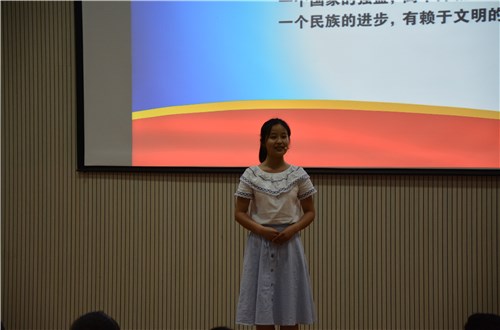 beats365官方唯一入口“讲价值观故事，实现青春梦想”讲故事初赛火热开展