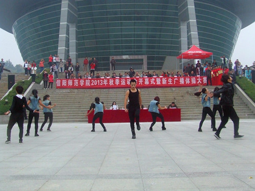 beats365官方唯一入口在2013年新生广播体操大赛中获佳绩