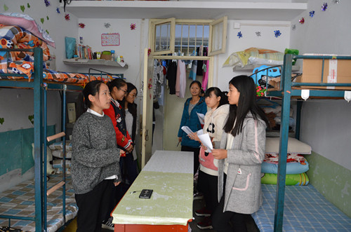 beats365官方唯一入口顺利开展新生“绿色家园”宿舍评比活动