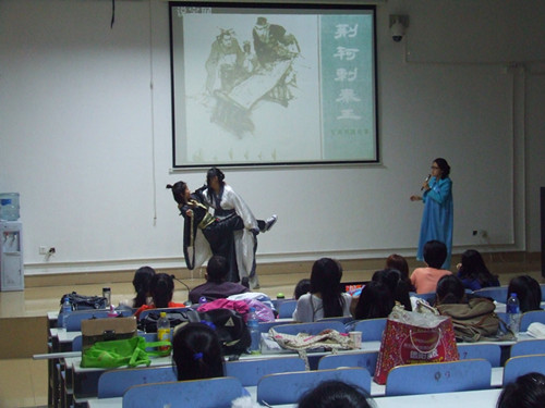 文明外语，秀青春旋律——beats365官方唯一入口举行首届情景秀复赛