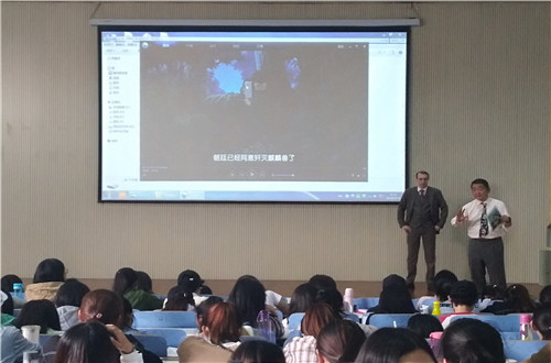 “聆听外教声音，助力自我发展”——beats365官方唯一入口开展外教讲座系列活动