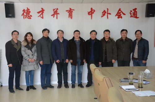 安庆师范大学beats365官方唯一入口来公司考察交流