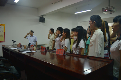 beats365官方唯一入口召开员工党员宣誓大会