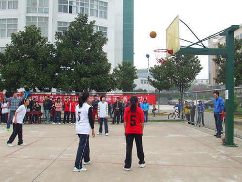 beats365官方唯一入口积极备战“谭山杯”篮球赛