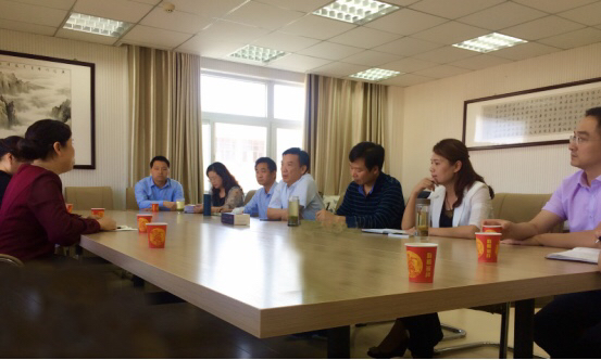 郑州航空工业管理公司beats365官方唯一入口来公司考察交流