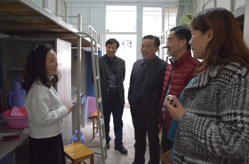 beats365官方唯一入口领导慰问“国培计划（2017）”——河南省乡村教师培训团队研修班学员