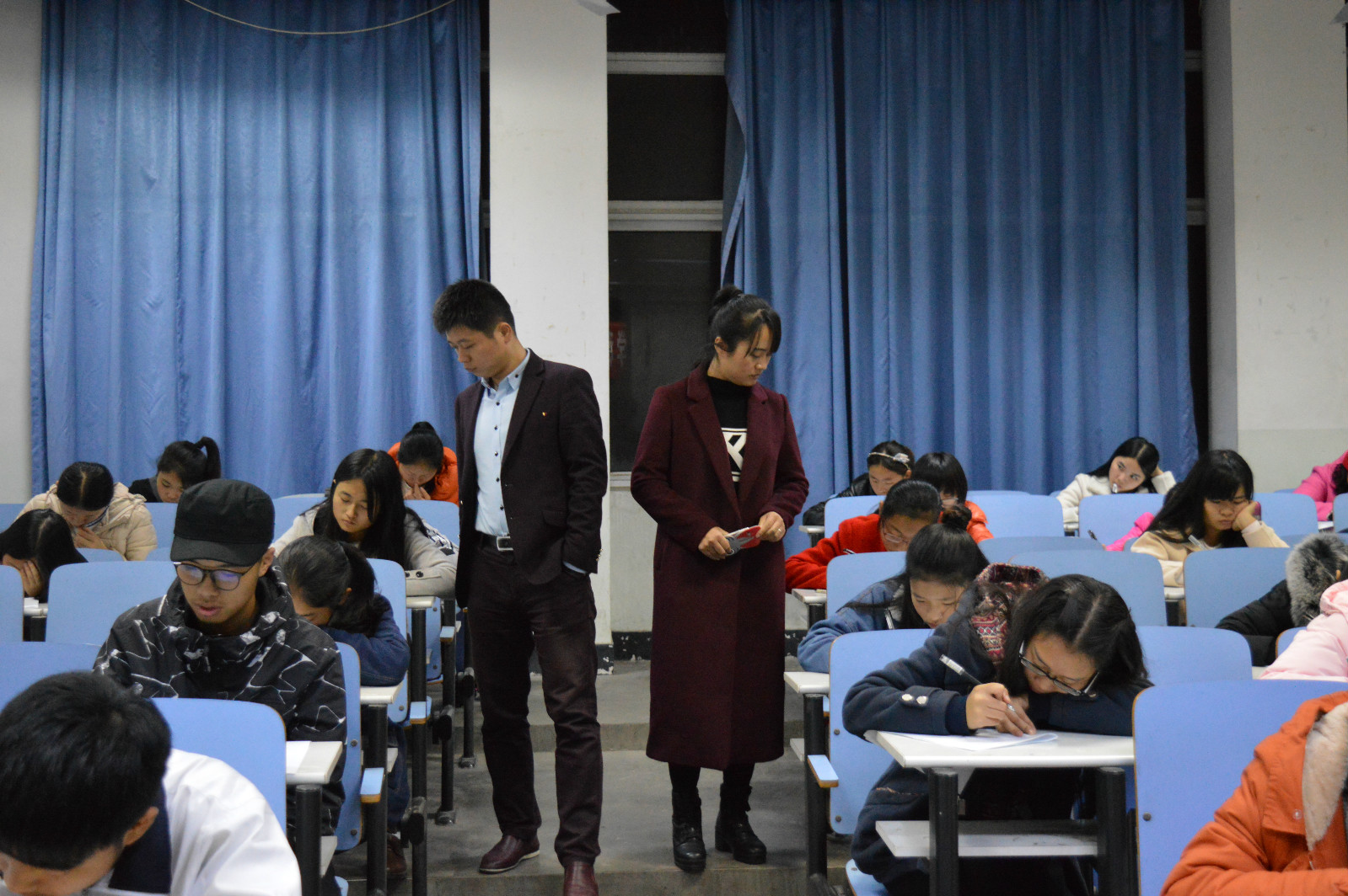 beats365官方唯一入口举行2016级校规校纪考试