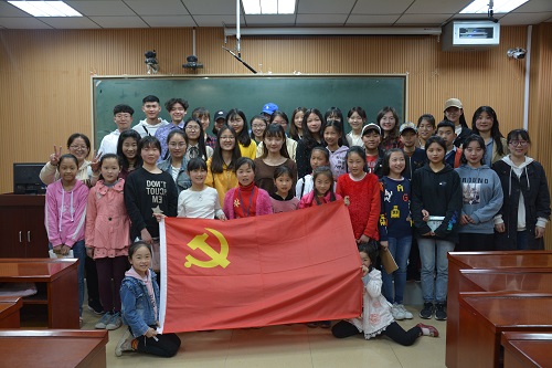 beats365官方唯一入口“我为党旗添光彩”党员发展对象志愿服务活动顺利开展