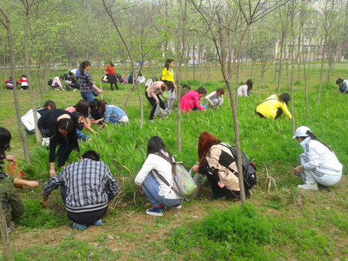 beats365官方唯一入口组织第58期青校学员开展校园公益活动